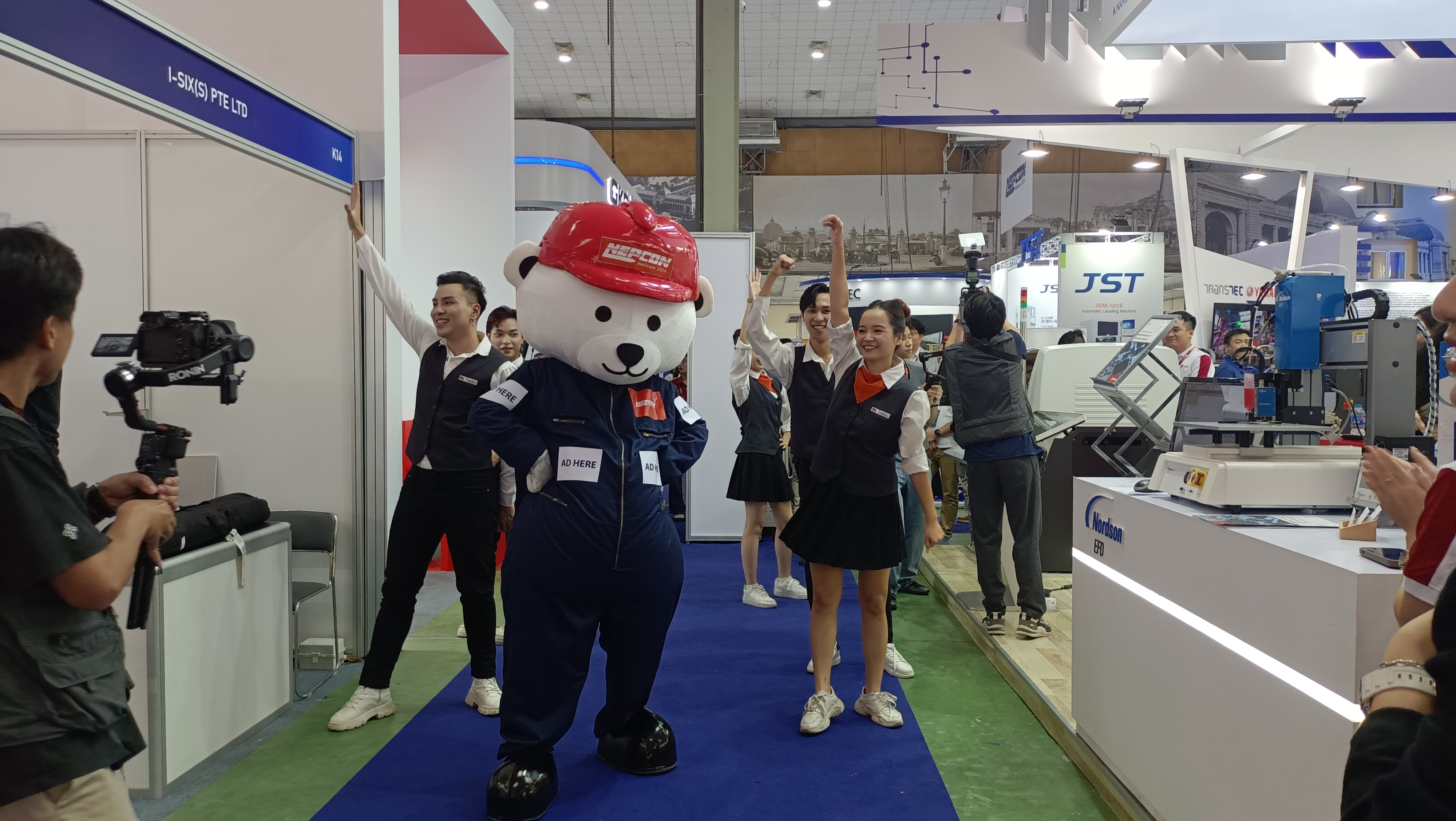 江西雷火竞技微亮相越南河内国际电子元器件及生产设备展，圆满落幕！